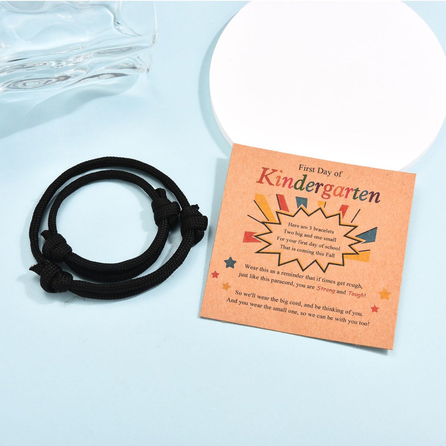 First Day of School Gifts Mommy and Me Bracelets Mother Son Back to School Gifts