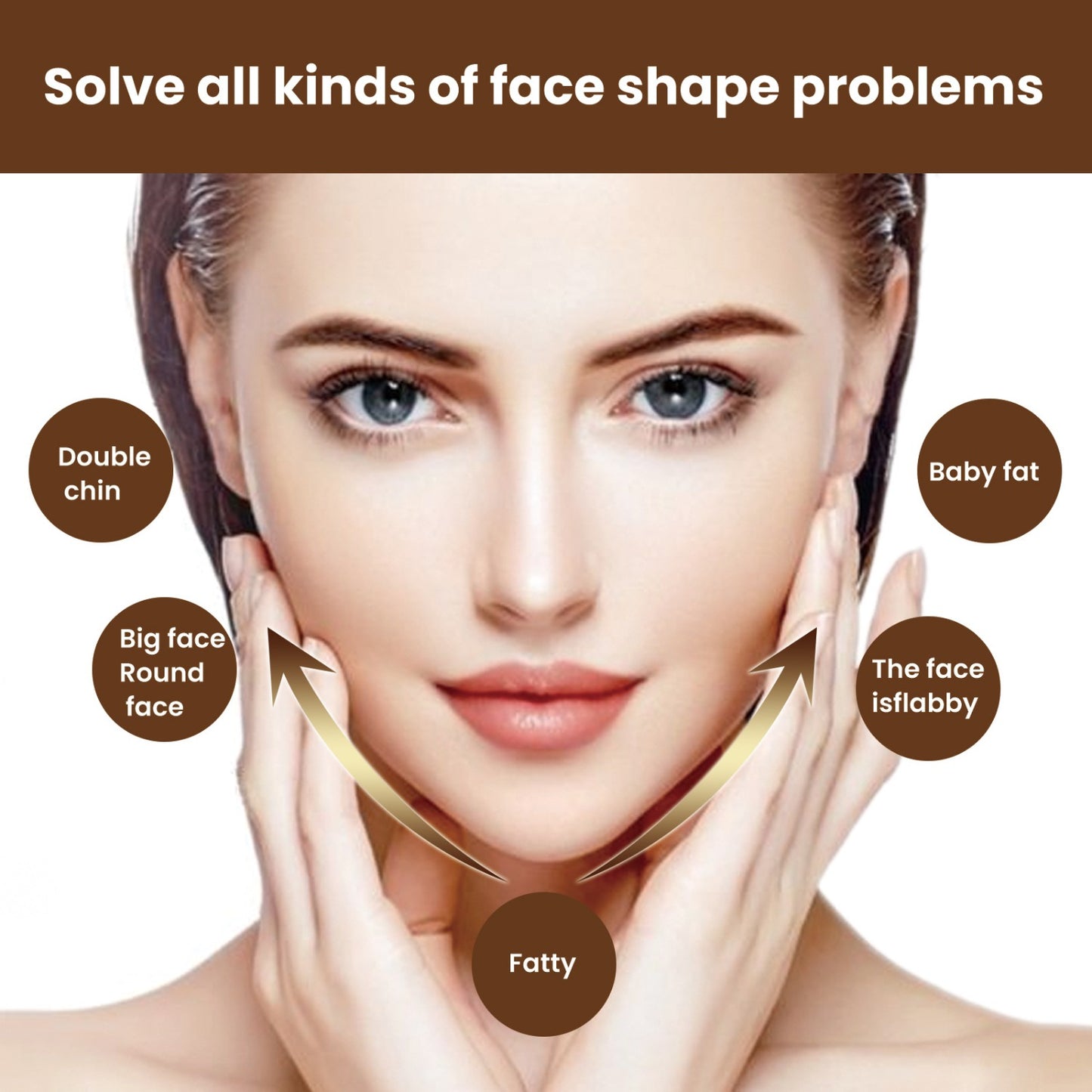 V Shaped Contouring Face Mask Line Shaping Lifting Belt Neck Reduction Jawline Lift Tape Enhancer Face Patch Firming Tightening Skin Chin Up Sculpting Collagen Mask Hyaluronic Acid Aloe Vera 5 Pcs