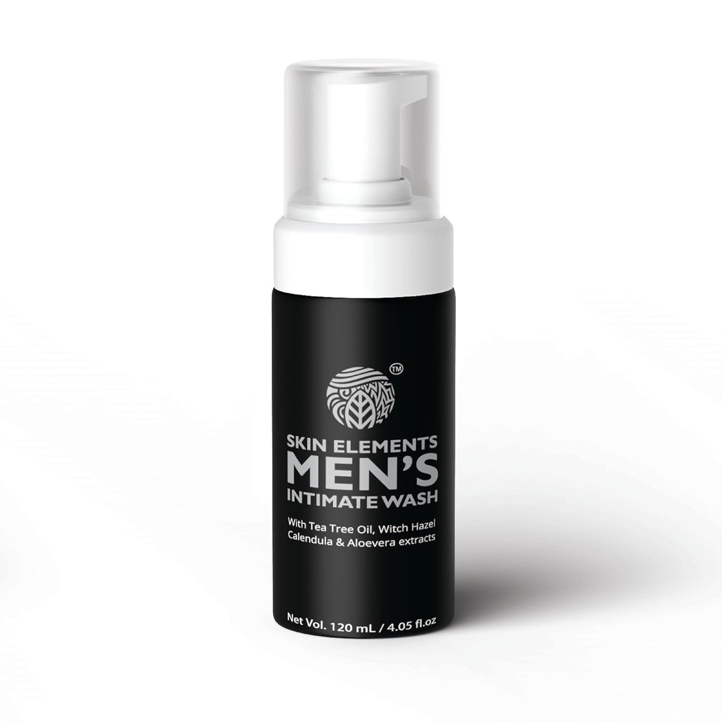 Intimate Wash for Men | pH Balanced Foaming Wash with Tea Tree Oil & Aloe Vera | Soothes, Refreshes & Maintains Hygiene | 4.05 fl. oz. |