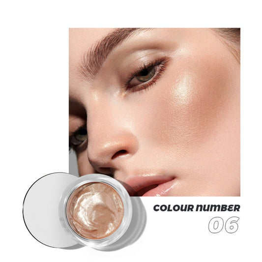 Blush Glow Lipstick Blush Cream Cheeks Lips Eyes 3 in 1 Makeup Highlights Blend Colors for Lasting