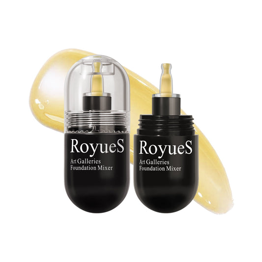 Color Toner Liquid Tanning Foundation and Light Powder Toner with Warm and Cold Color 20ml/0.6fl Oz